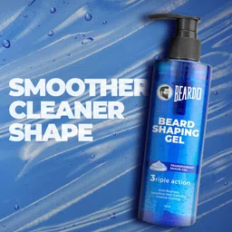 BEARDO Set of Beard Styling Tool & Beard Shaping Gel - 110ml image 4