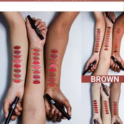 C2P PROFESSIONAL MAKEUP Slice Non Transfer Matte Lipstick 1.7g - Influencer 116 image 2