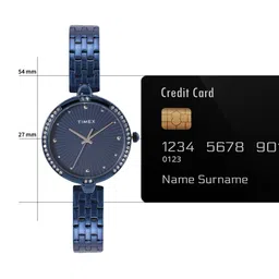 Timex Women Dial & Bracelet Style Straps Analogue Watch - TWEL22603 image 5