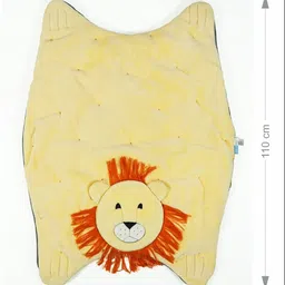 MiArcus Kids Yellow & Brown Knitted Play Mat image 2