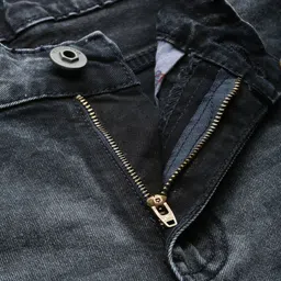 Roadster Men Black Skinny Fit Low-Rise Mildly Distressed Jeans image 3