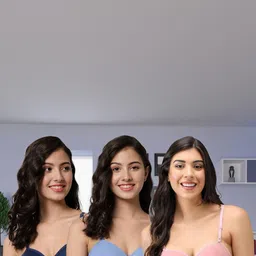 Samvar Multi Cotton Non-Wired Non Padded Minimizer Bra image 4