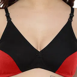 Samvar Multi Cotton Non-Wired Non Padded Minimizer Bra image 4