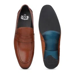 ATESBER by Inc.5 Men Leather Pointed Toe Formal Loafers image 2