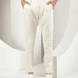 RARE RABBIT Lyte Mid-Rise Slim Fit Cotton Trouser-picture-37