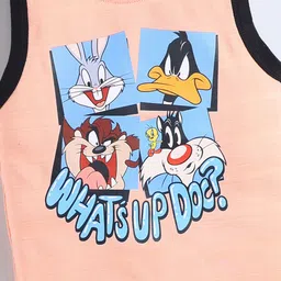 YK X Minute Mirth Boys Looney Tunes Printed T-shirt with Shorts image 2