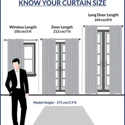 URBAN SPACE Pink Set of 2 Sheer Door Curtain image 4