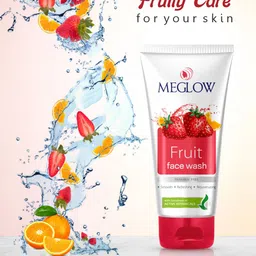MEGLOW Fruit Face Wash for Refreshing Face - 70 g image 4