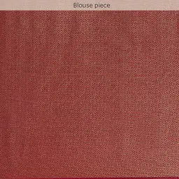 MIMOSA Maroon & Gold-Toned Art Silk Woven Design Kanjeevaram Saree image 3