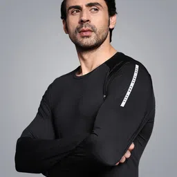 DIDA Men Dri-FIT Typography Printed Round Neck T-shirt image 4