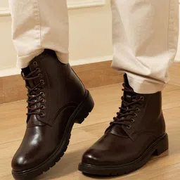 Big Fox Men Ankle Length Hiking Lace-Ups Boots-image-11