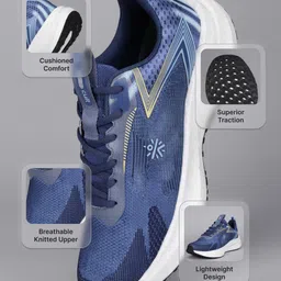 CULT Men Blazon Running Shoes - Navy image 5