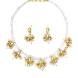 Anouk Gold-Plated Kundan Studded & Beaded Jewellery Set-picture-25