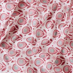 Taavi Ethnic Motifs Pure Cotton Hand Block Print Saree image 5