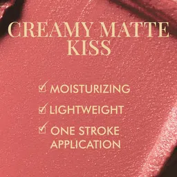 mCaffeine SHADES Creamy Matte Lipstick - 3.5g - Mauve Velvet image 3