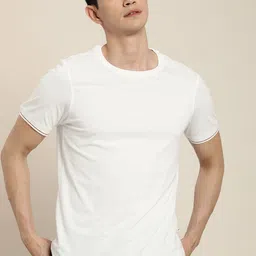 INVICTUS Men White Pure Cotton Slim Fit T-shirt-picture-39
