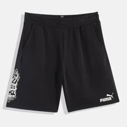 Puma Boys Solid Pure Cotton Shorts-picture-36