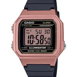 CASIO Youth Digital Unisex Rose Gold Digital Watch I113 W-217HM-5AVDF image 1