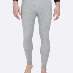 BODYCARE INSIDER Men Grey Solid Cotton Thermal Bottom-picture-11