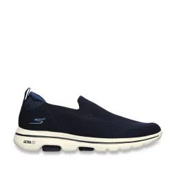 Skechers Men's GO WALK 5 RITICAL Navy Walking Shoes image 1