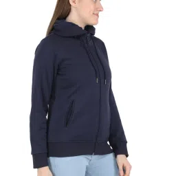 Monte Carlo Navy Regular Fit Hoodie image 4