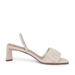 Aldo Women's Off White Sling Back Sandals-image-10