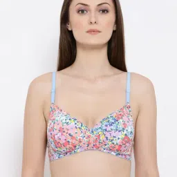 Clovia Multicolor Floral Print Full Coverage Bra-picture-20