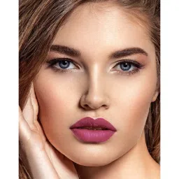 Lenphor Treasure Matte Lipstick Darkish Taupe 05 - 3 gm image 4