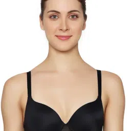 Triumph Black Half Coverage T-Shirt Bra-picture-38