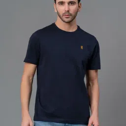 Red Tape Navy Regular Fit Cotton Crew T-Shirt-picture-34