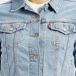 Levi's Women's Light-Blue Trucker Jacket-picture-16