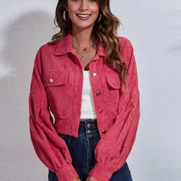 Oh Rare Women Floral Longline Tailored Jacket-image-99