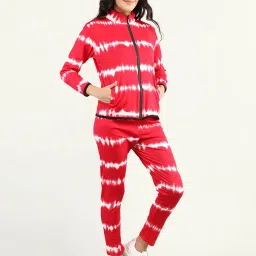 Chkokko Red Tie & Dye Tracksuit image 4