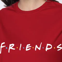 Bewakoof Red Graphic Print T-Shirt image 5