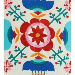 Chumbak Grandma Multicolor Cotton Cushion Cover - Set of 1 image 5