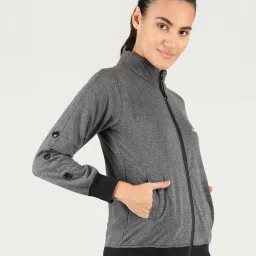 Chkokko Grey Cotton Jacket image 4