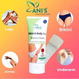 ANI'S Bikini & Body Hair Removal Cream With Spatula - 50 g image 2