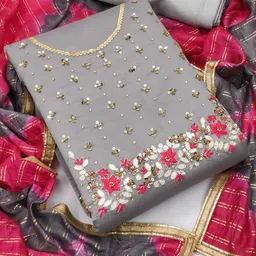 Maroosh Embroidered Unstitched Dress Material-picture-32