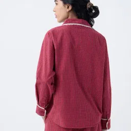 Superstar by Westside Red Checkered Shirt image 2