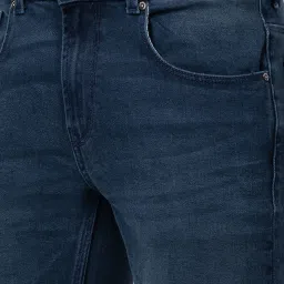 Spykar Bluish Grey Cotton Super Slim Fit Jeans image 4