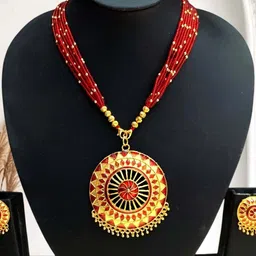 Balaji Gold Gold-Plated Copper Pendant-picture-32