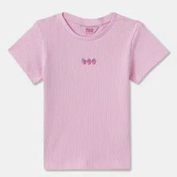 R&B Kids Multi Embroidery Regular Fit T-Shirt (Pack of 2) image 3