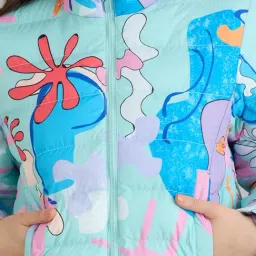 Skechers Multicolor Regular Fit Printed Jacket image 5