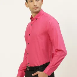 Sojanya Pink Cotton Regular Fit Shirt image 3