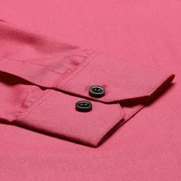 Sojanya Pink Cotton Regular Fit Shirt image 5