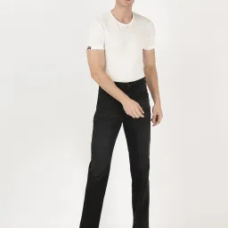 Wrangler Black Night Cotton Comfort Fit Jeans image 5