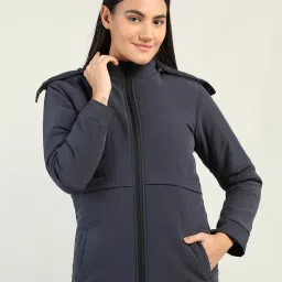 Chkokko Navy Regular Fit Jacket image 1