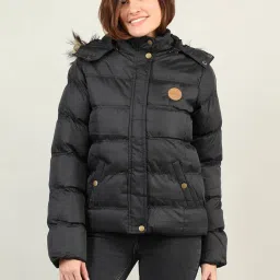 Chkokko Black Quilted Jacket image 1