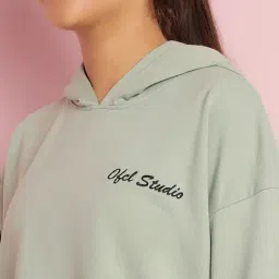 Lil Tomatoes Green Looper Regular Track Suit image 5