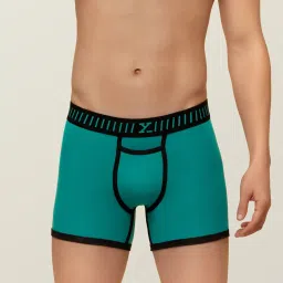 XYXX Teal Blue Intellisoft Antimicrobial Vibe Trunks image 1